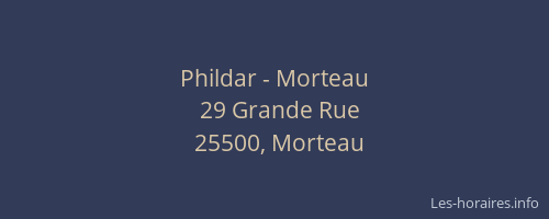 Phildar - Morteau