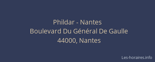 Phildar - Nantes