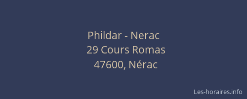 Phildar - Nerac