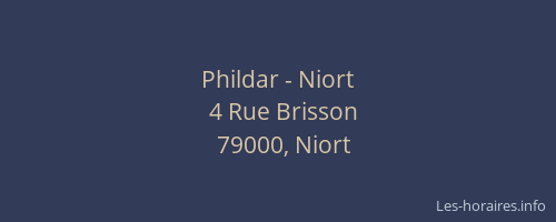 Phildar - Niort