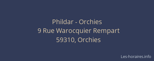 Phildar - Orchies
