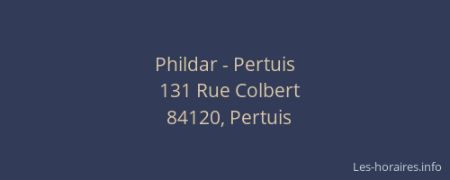 Phildar - Pertuis