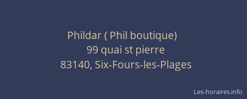 Phildar ( Phil boutique) 