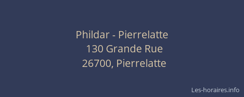 Phildar - Pierrelatte