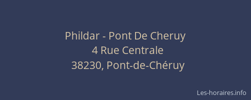 Phildar - Pont De Cheruy