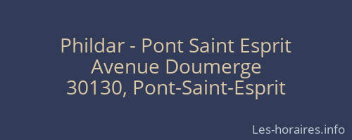 Phildar - Pont Saint Esprit