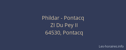 Phildar - Pontacq