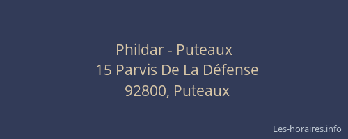 Phildar - Puteaux