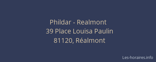 Phildar - Realmont