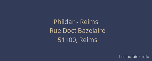 Phildar - Reims