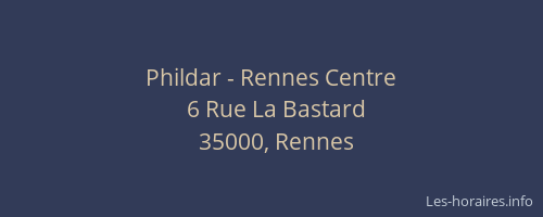 Phildar - Rennes Centre