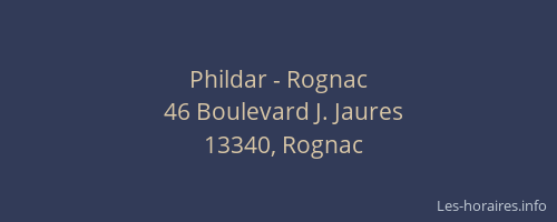 Phildar - Rognac