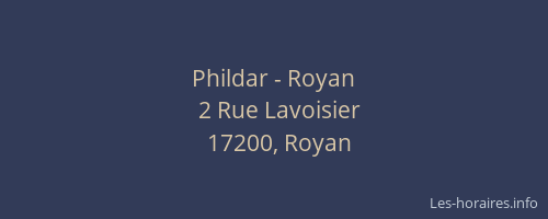 Phildar - Royan