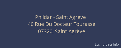 Phildar - Saint Agreve