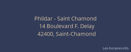 Phildar - Saint Chamond