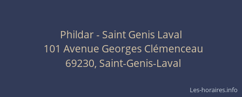 Phildar - Saint Genis Laval