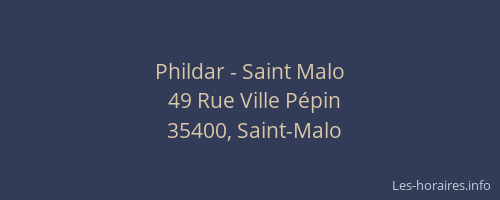 Phildar - Saint Malo