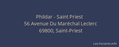 Phildar - Saint Priest