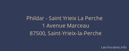 Phildar - Saint Yrieix La Perche