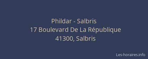 Phildar - Salbris