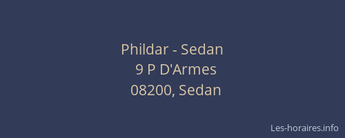 Phildar - Sedan