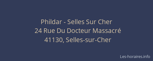 Phildar - Selles Sur Cher