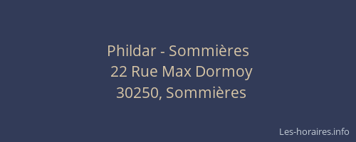 Phildar - Sommières