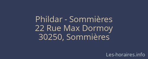 Phildar - Sommières