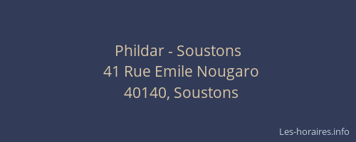 Phildar - Soustons