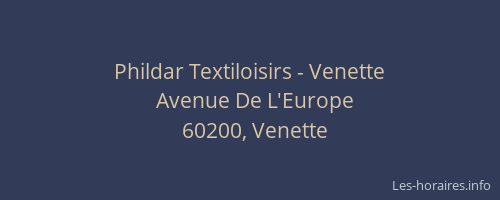 Phildar Textiloisirs - Venette