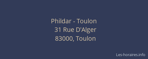 Phildar - Toulon