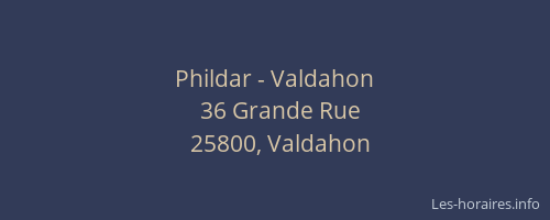 Phildar - Valdahon