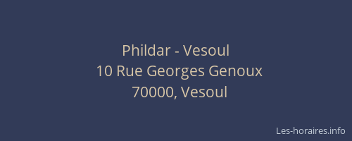 Phildar - Vesoul