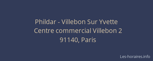 Phildar - Villebon Sur Yvette