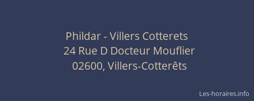 Phildar - Villers Cotterets