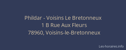 Phildar - Voisins Le Bretonneux