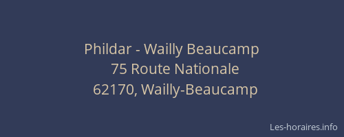 Phildar - Wailly Beaucamp