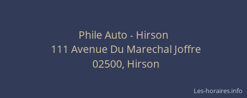 Phile Auto - Hirson