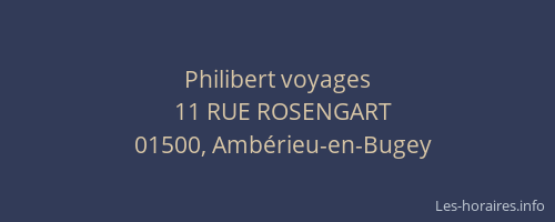 Philibert voyages