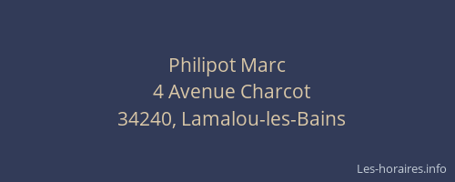 Philipot Marc