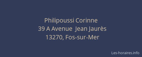 Philipoussi Corinne