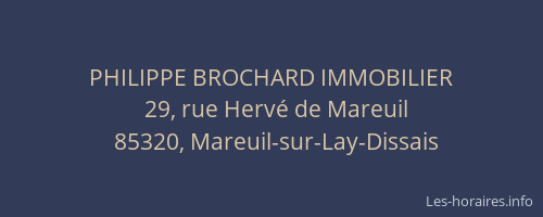 PHILIPPE BROCHARD IMMOBILIER