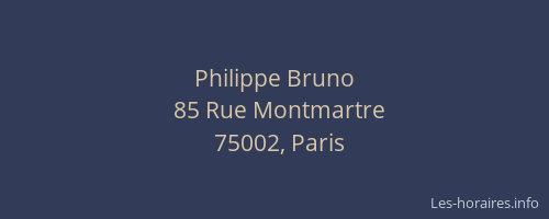 Philippe Bruno