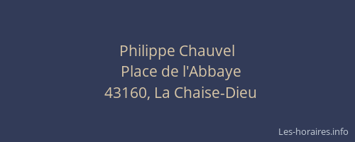 Philippe Chauvel