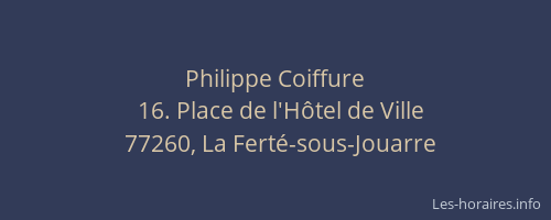 Philippe Coiffure