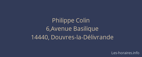 Philippe Colin