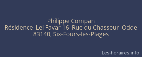 Philippe Compan