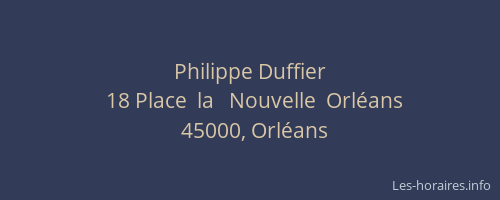 Philippe Duffier