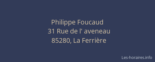 Philippe Foucaud