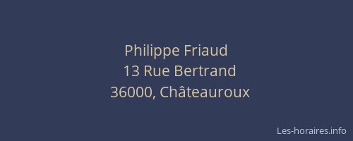 Philippe Friaud